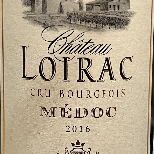 シャトー ロワラック 2016