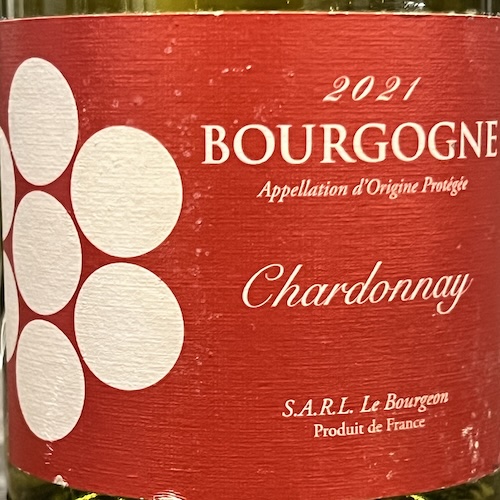 ブルゴーニュ シャルドネ 2021